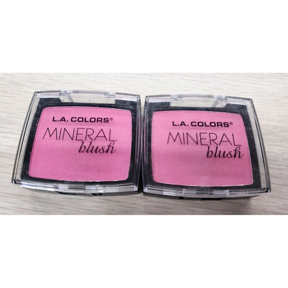 L.A. COLORS Mineral Blush "Tickled Pink" CMB873 0.15 Oz Lot‎ Of 2 New Sealed